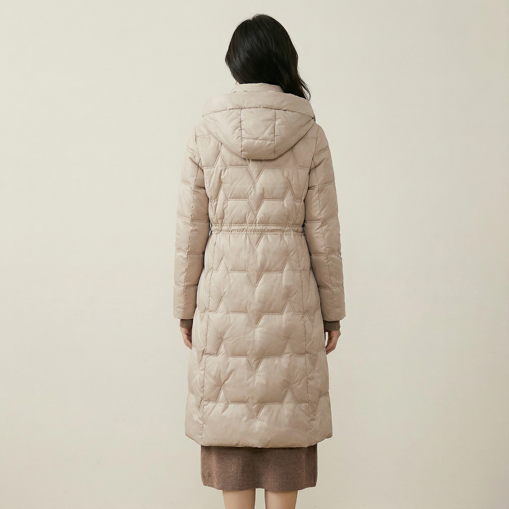 معطف شتوي طويل بقصّة أنيقة