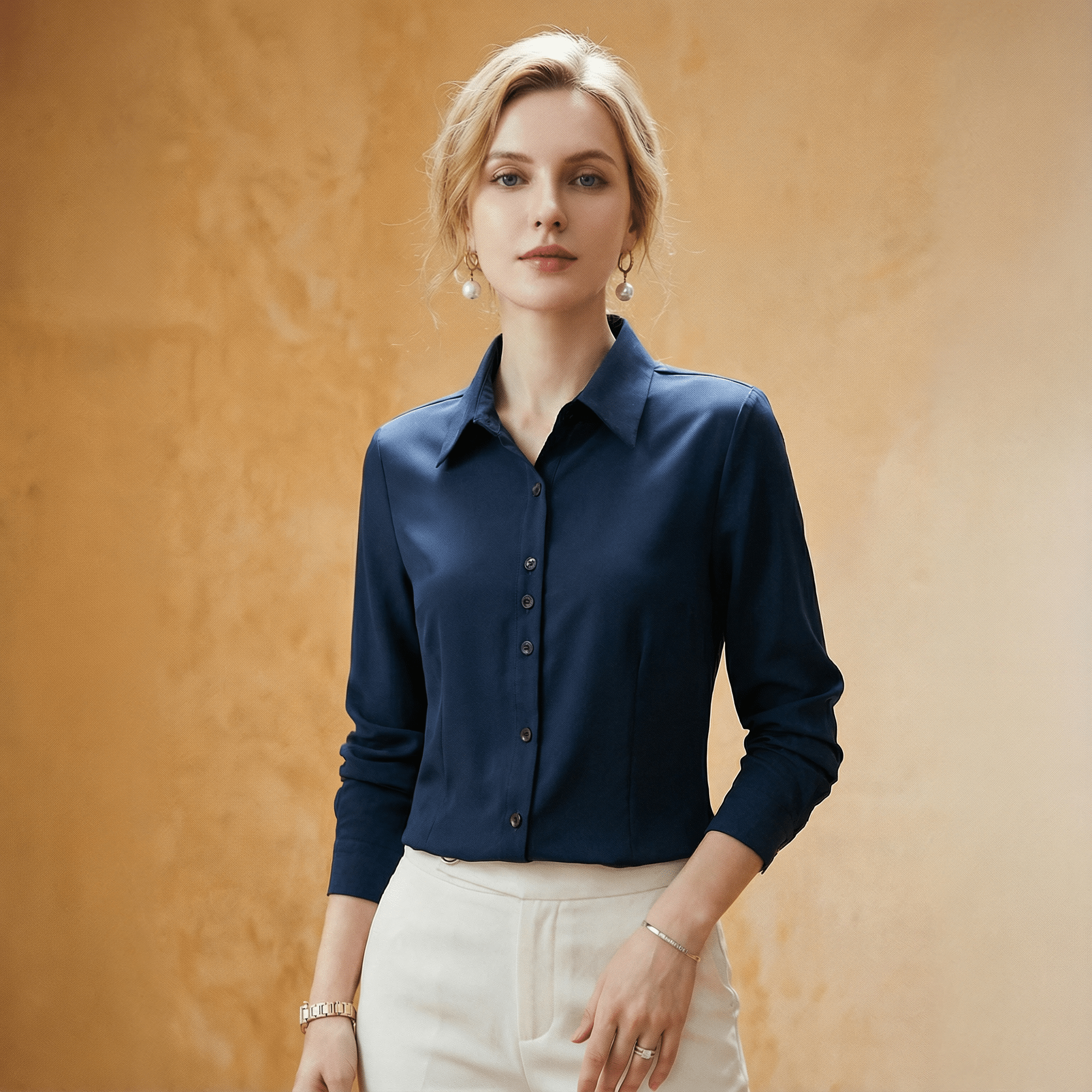 قميص كلاسيكي راقٍ