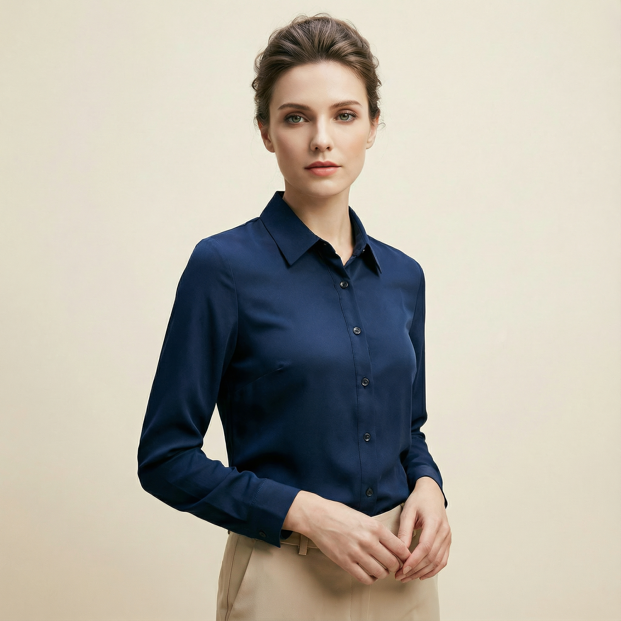 قميص كلاسيكي راقٍ