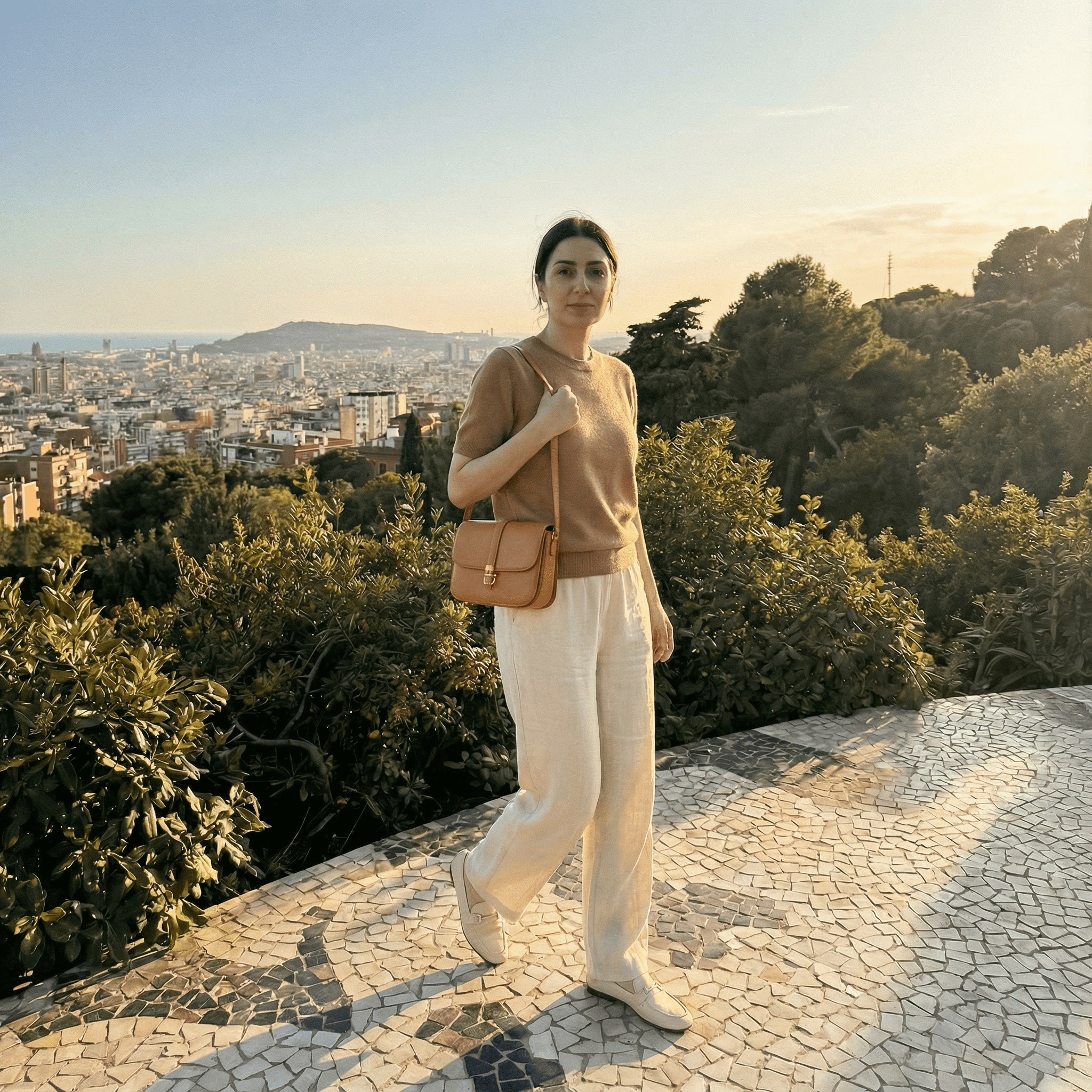 سويتر ناعم بأكمام قصيرة