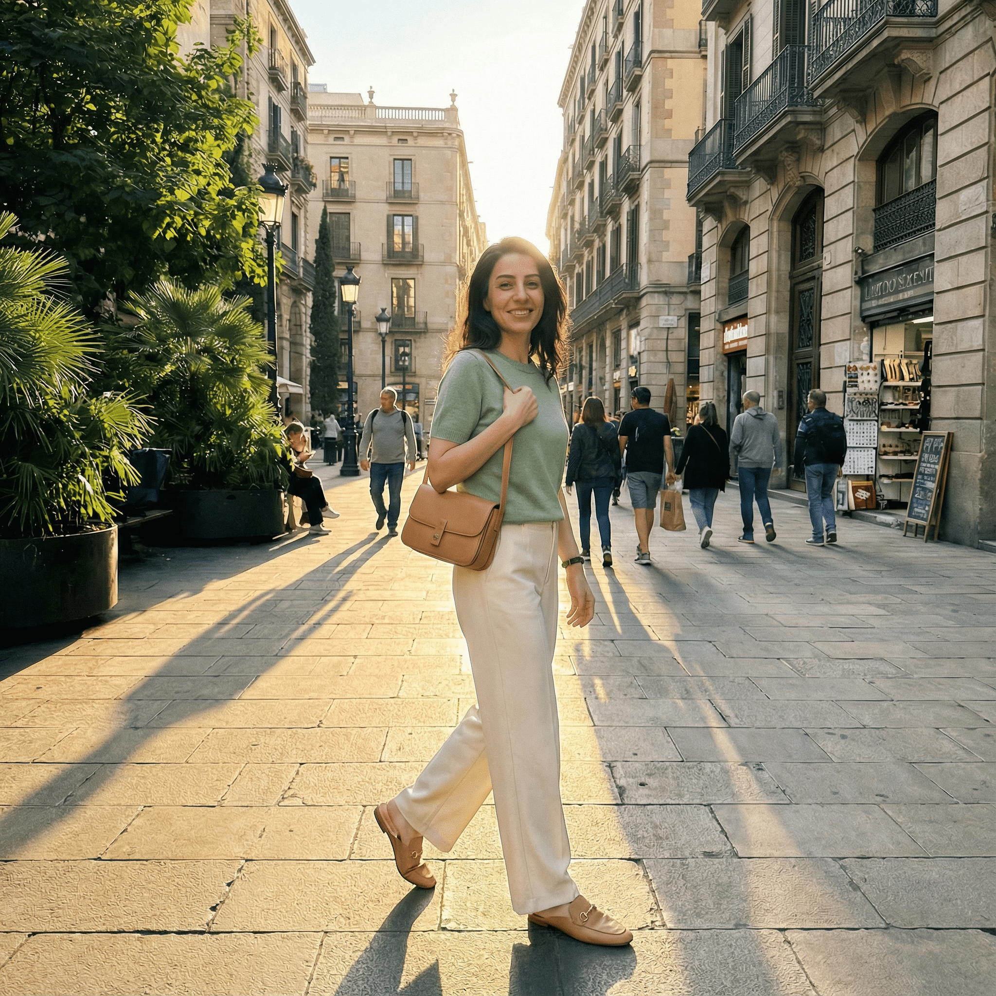 سويتر ناعم بأكمام قصيرة