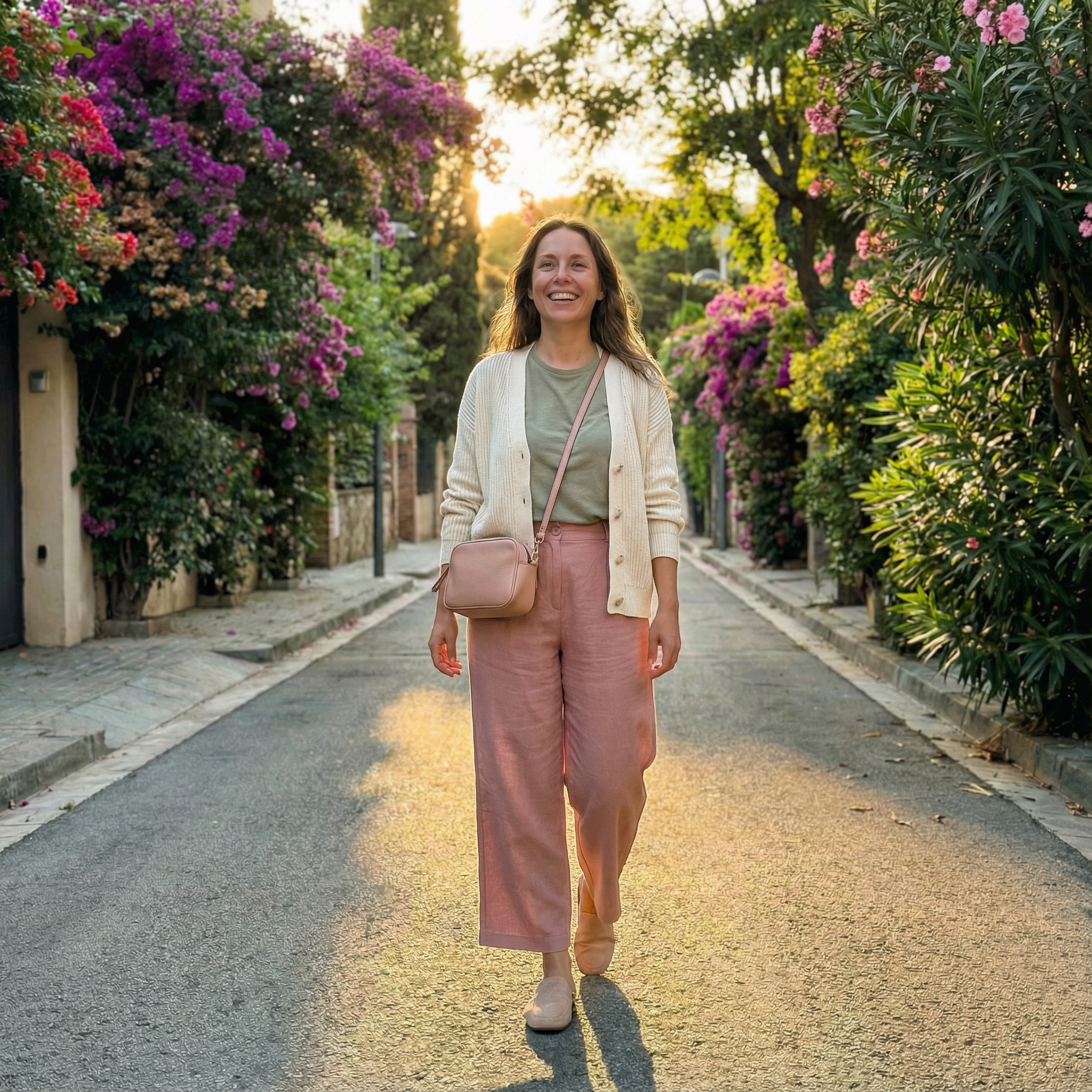 بنطال واسع بقصّة راقية